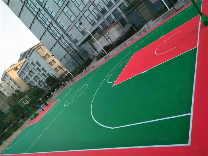 建始税务局篮球场
